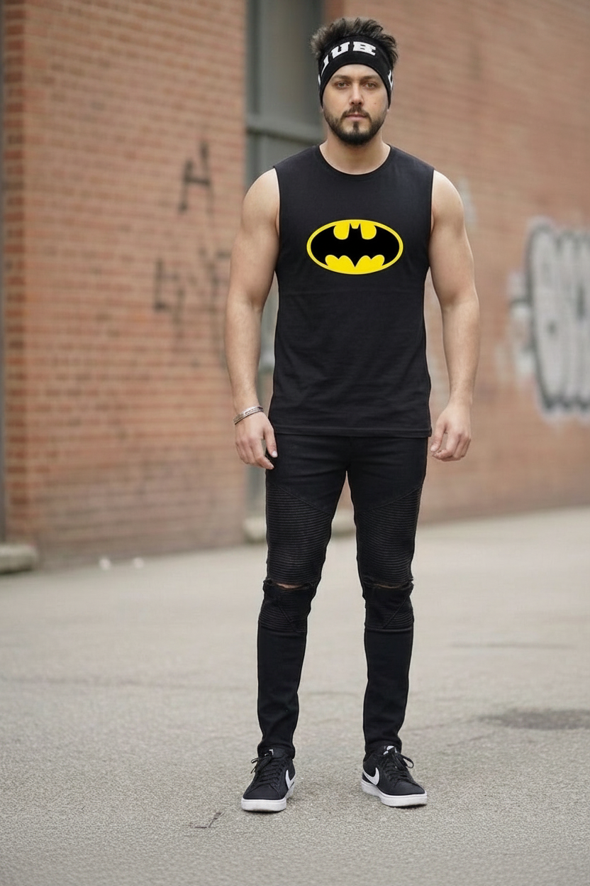 Batman Men's Sleeveless T-Shirt