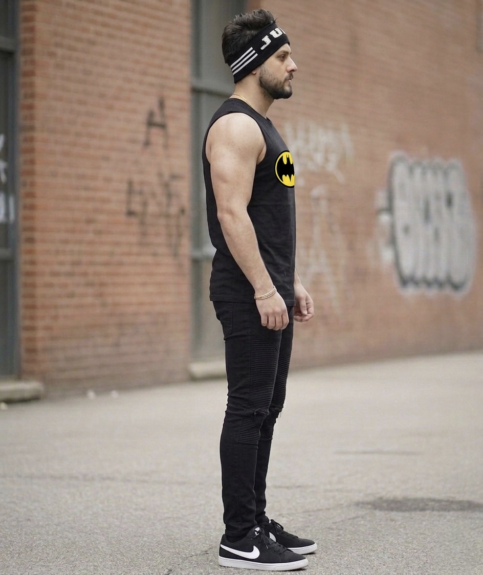 Batman Men's Sleeveless T-Shirt