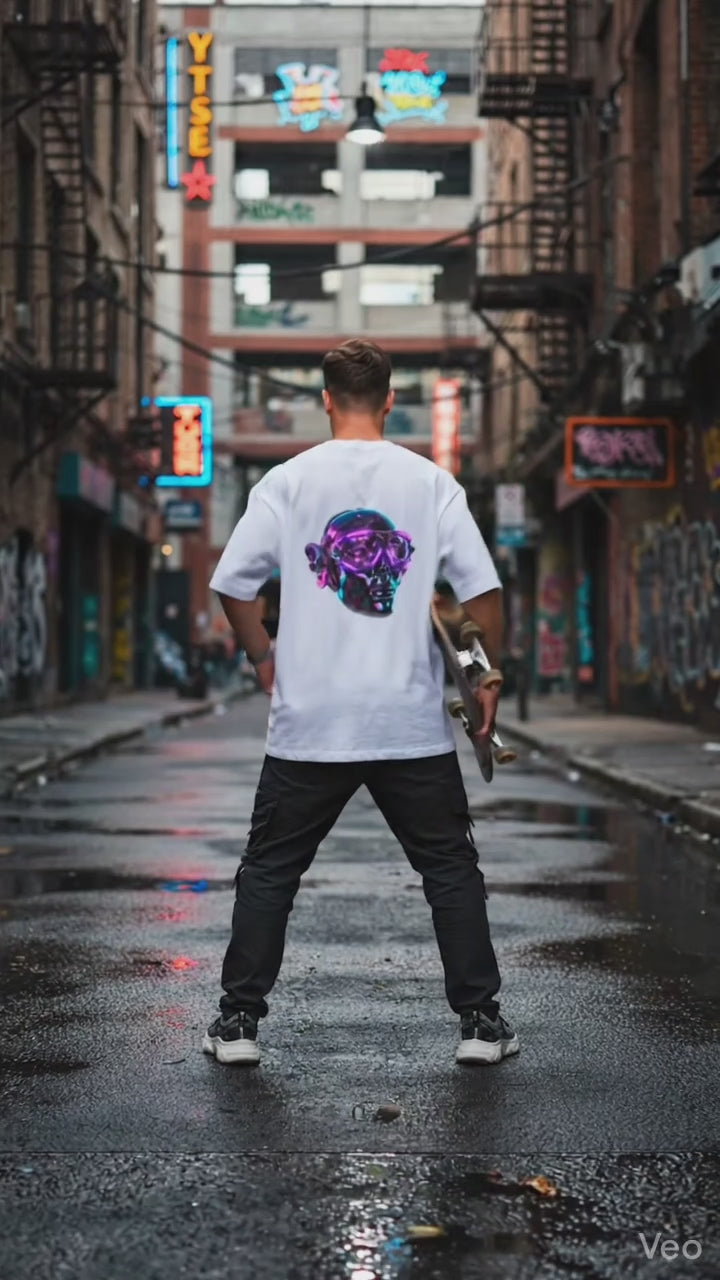 Cyberpunk Trending Dropshoulder Standard T-Shirt